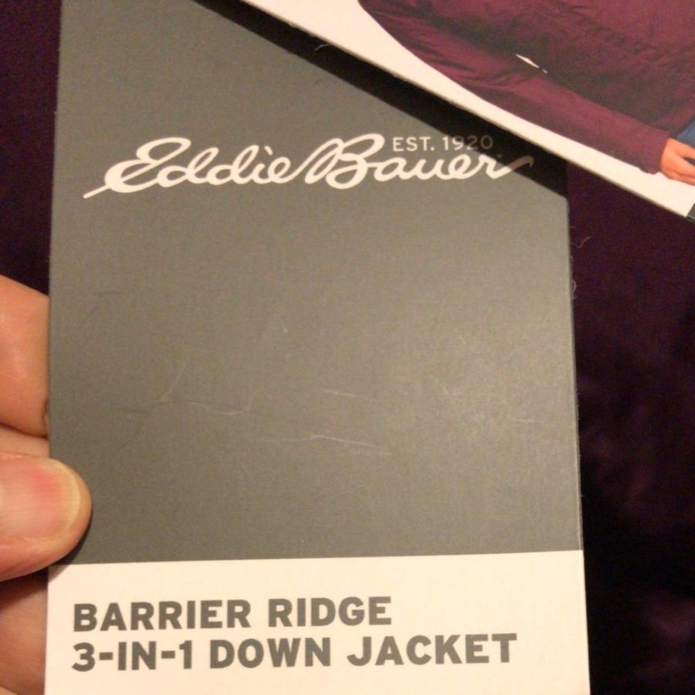 Eddie Bauer Womens Barrier  Ridge 3-In-1 Down Jckt - Picture 3 of 3